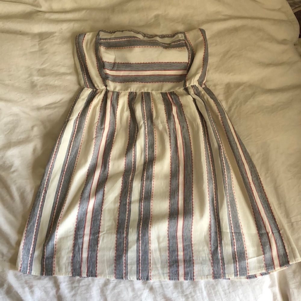 Socialite strapless tie back dress size XL NWOT - Picture 2 of 6